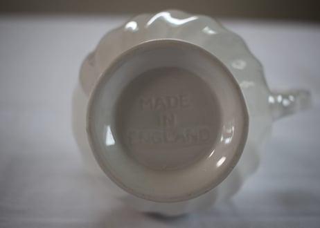 Johnson Brothers【ジョンソンブラザーズ】“Snow White Regency”   Cream pitcher