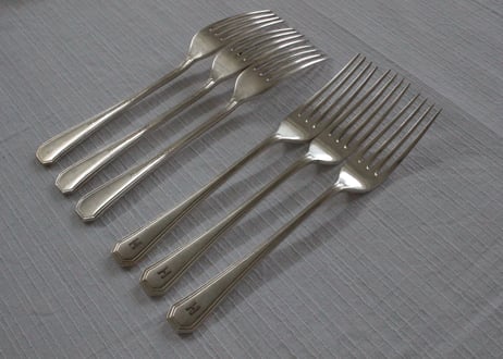 Mappin&Webb SILVER PLATE フォーク（数量6）