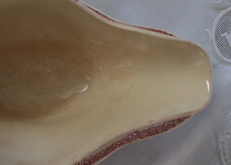 Gien【ジアン】 TERRE DE FER“TULIPES” チューリップソーシエール赤