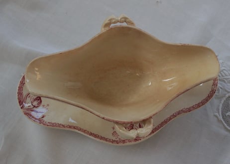Gien【ジアン】 TERRE DE FER“TULIPES” チューリップソーシエール赤