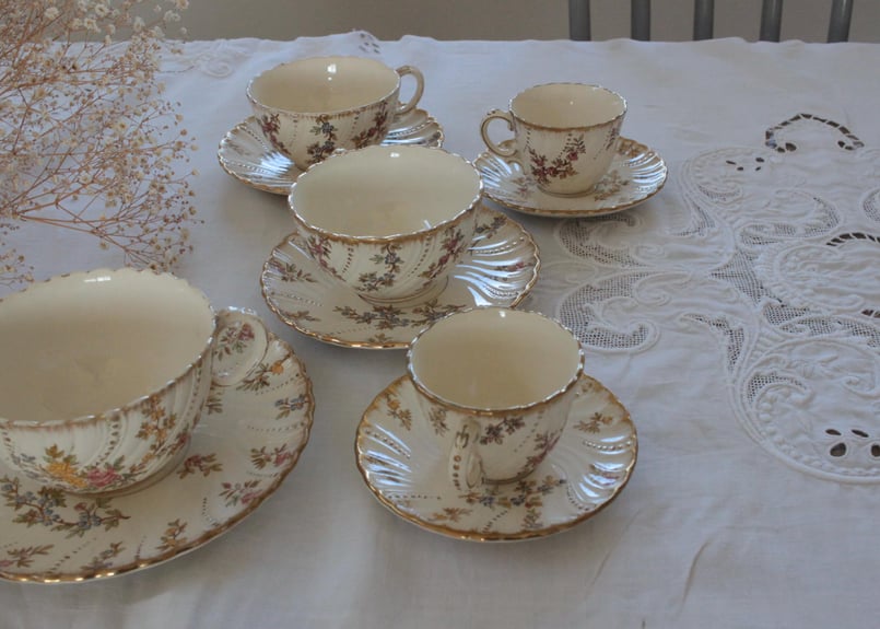 Sarreguemines【サルグミンヌ】C&S/Louis XV ルイ15世スタイル（数量2