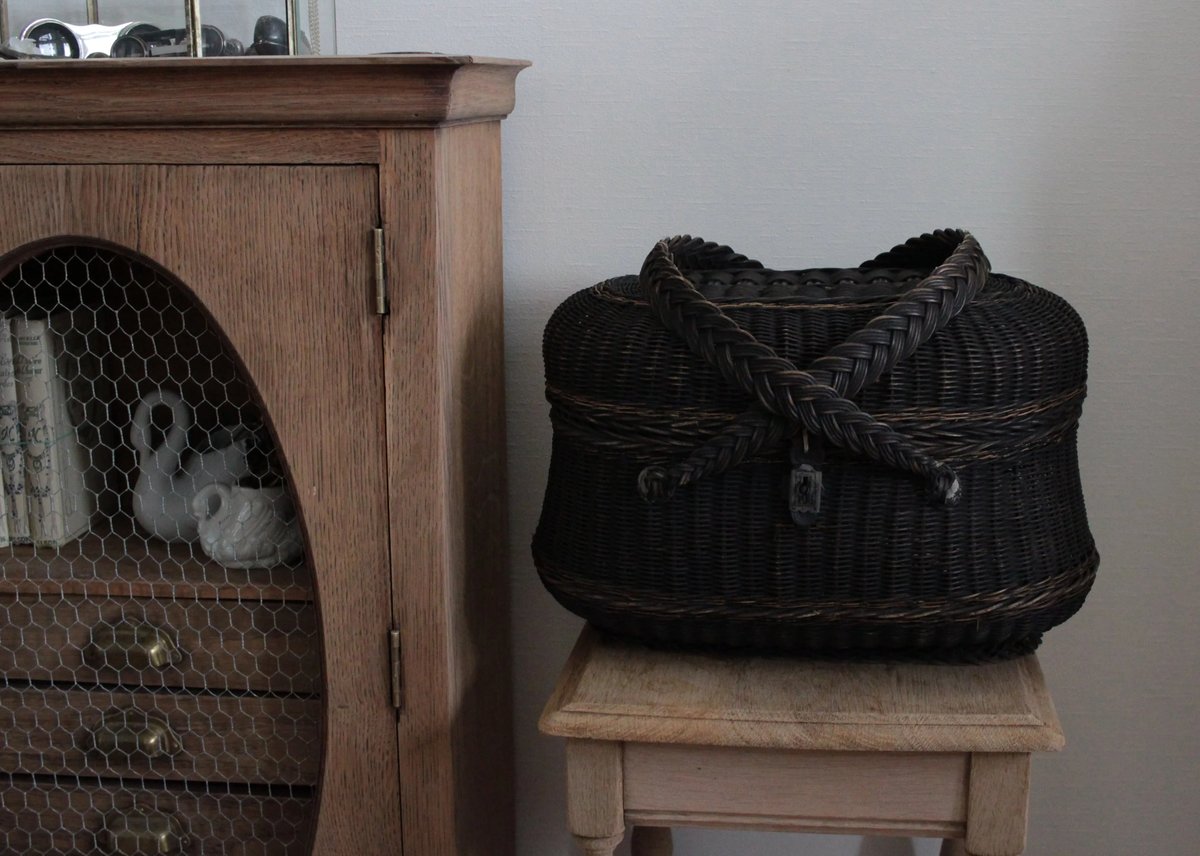 France Antique panier ブラックパニエ | Antique & Broca