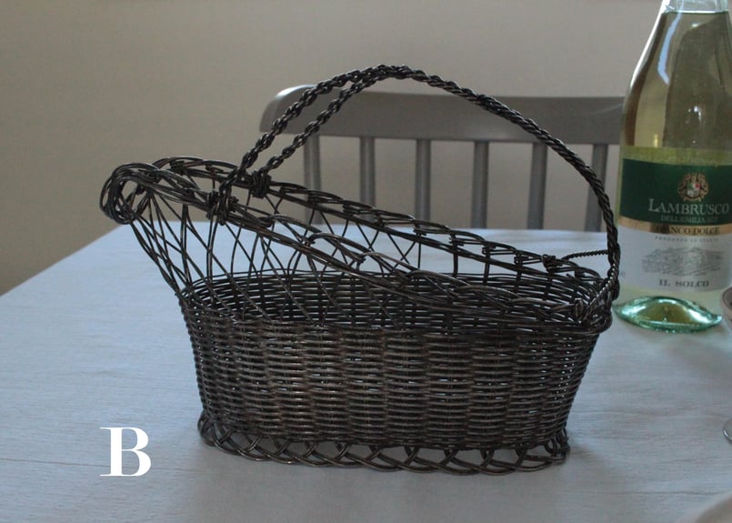 ワイヤーバスケット（2種類） | Antique & Brocante R.loger