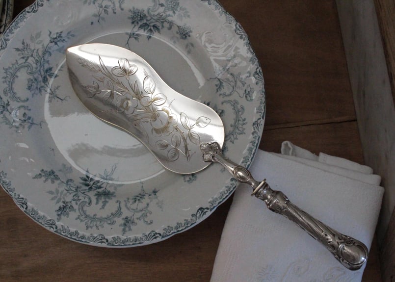 シルバーコーティングのケーキサーバー | Antique & Brocante R