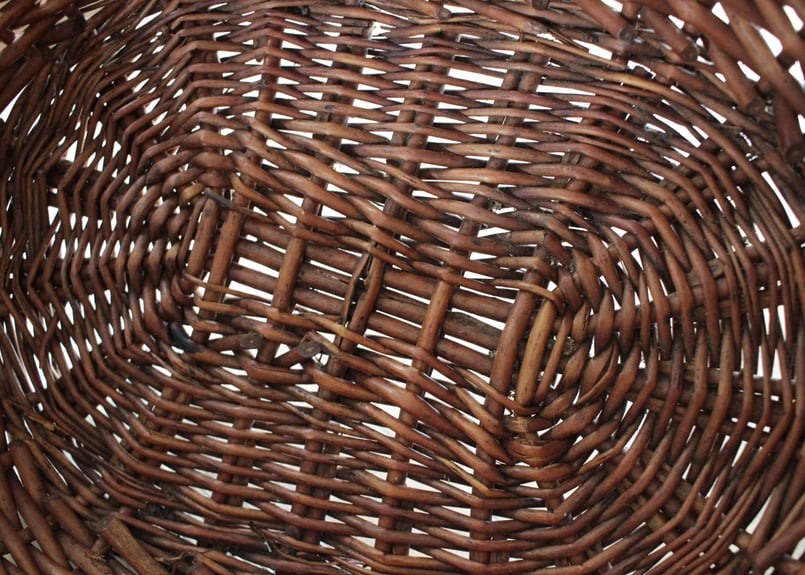 France Antique panier アンティーク籐のパニエ | Antique & B