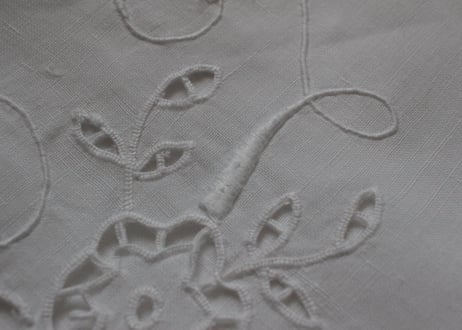France Antique モノグラムシーツ/MONOGRAM “JC”