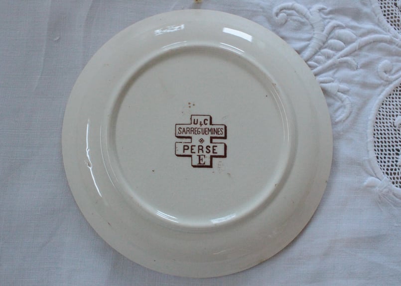 Sarreguemines【サルグミンヌ】C＆S/Perse・マロン | Antique &