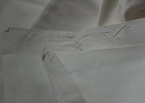 France Antique MONOGRAM /モノグラム大判シーツ【A】