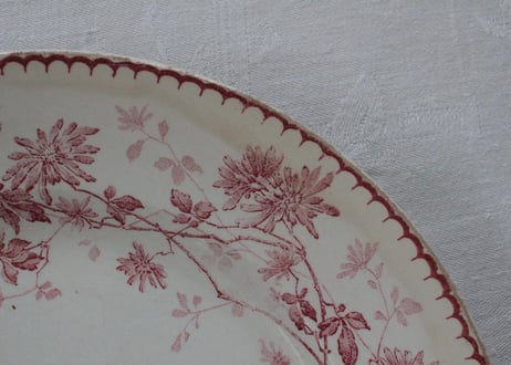 Creil et Montereau【クレイユ モントロー】プレート・Mignardise（数量2）