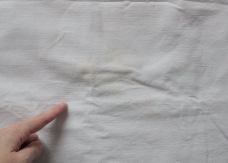France Antique Linge Ancien Feuilles MONOGRAM“MTP”シーツ