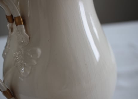 Leedsware Classical Creamware with Kintsugi second anniversary special set