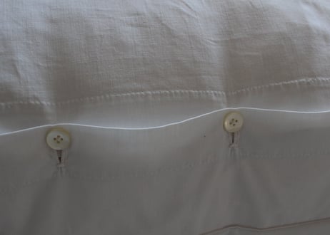 France Antique Whitework MONOGRAM "LH"  クッションカバー大