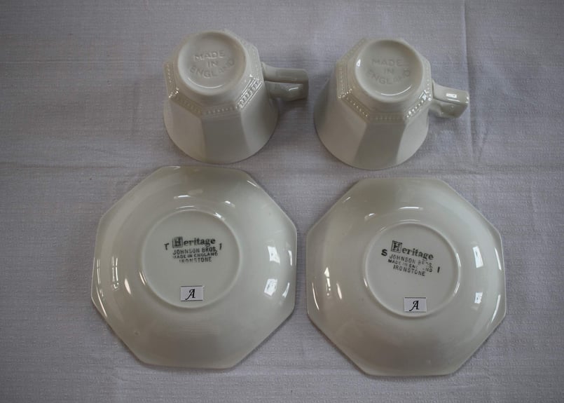 Johnson Brothers【ジョンソンブラザーズ】“Heritage White” Cu Johnson Brothers【ジョンソンブラザーズ】“Heritage White” Cu