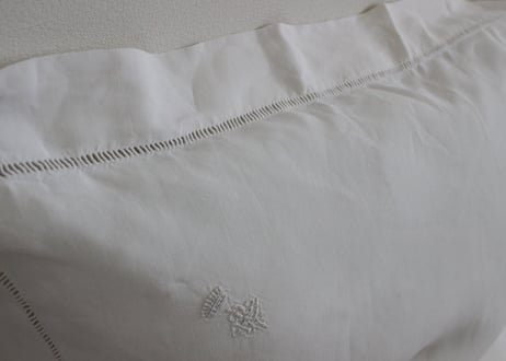 France Antique クッションカバー/小さな王冠