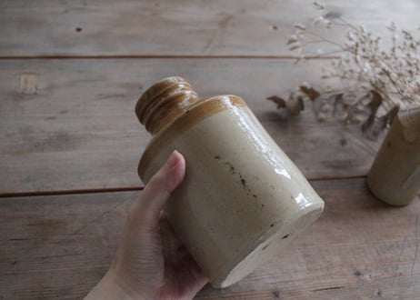 Stoneware Bottles/イギリス陶器ストーンウェアボトル (数量2)