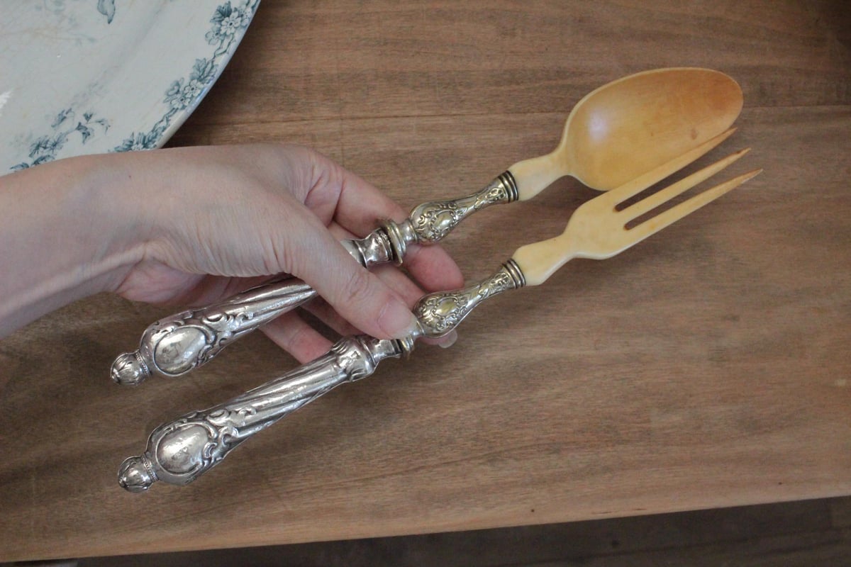 ✨SAIL✨オールドノリタサラダボウルセット サーバー&スプーン