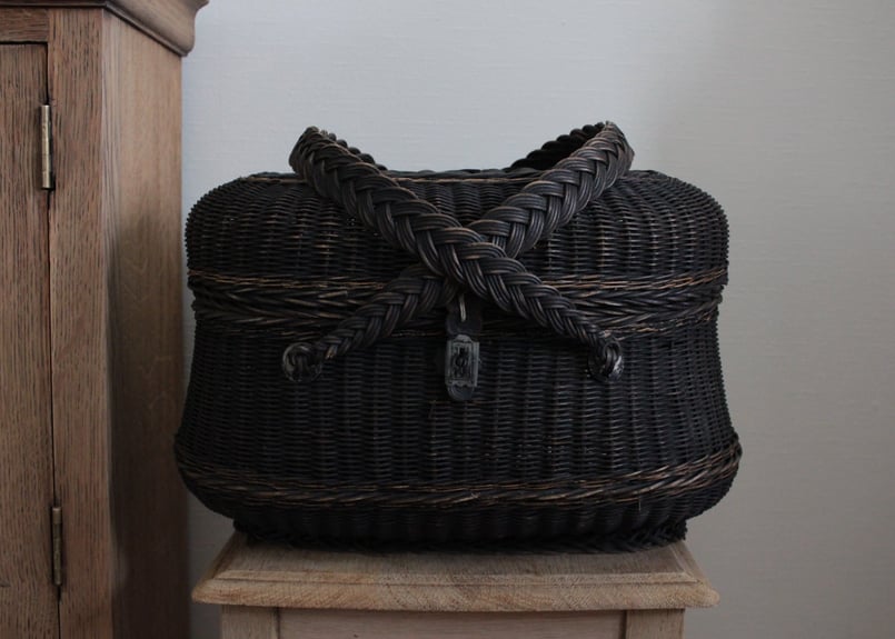 France Antique panier ブラックパニエ | Antique & Broca