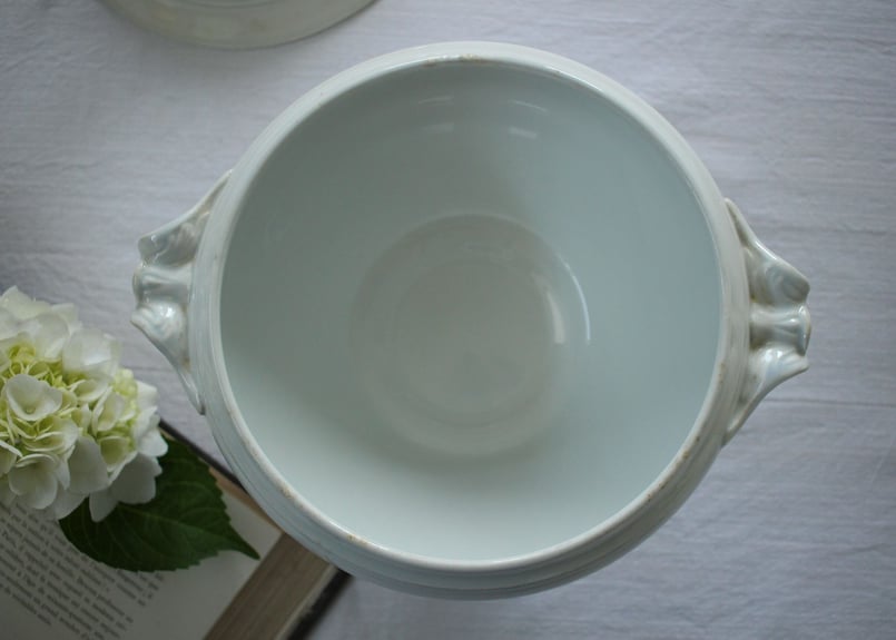Luneville【リュネヴィル】白のスーピエール | Antique Luneville【リュネヴィル】白のスーピエール | Antique