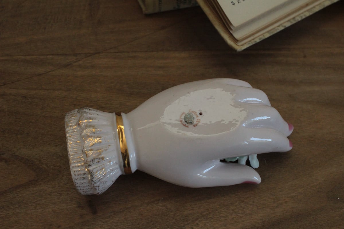 C】ビオラ・レフトンのハンドモチーフ/Lefton Porcelain | Antique