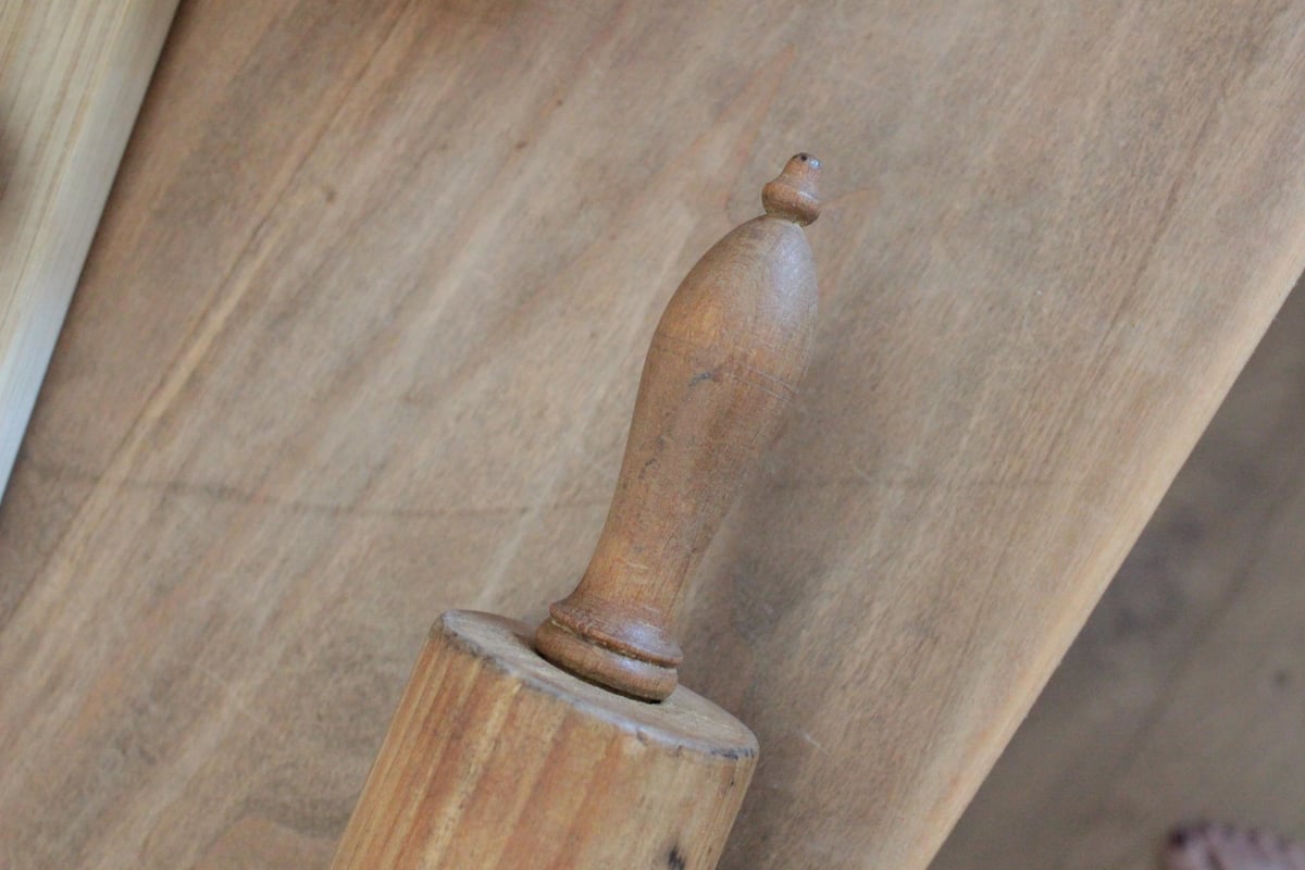 フランスアンティーク 木製のローリングピン | Antique & Brocante R.loger