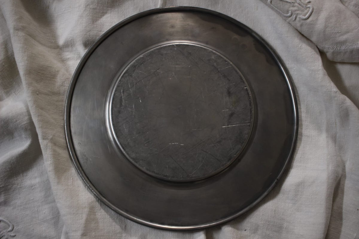 France Antique Etain Pewter エタンプレート | Antique &