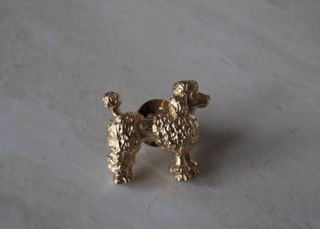 vintage ヴィンテージの小さなピンブローチ（Fauna）
