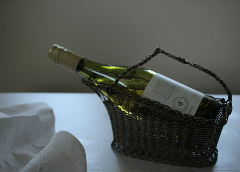 再入荷France Antiqueワイヤープレートのワインパニエ | Antique & Br