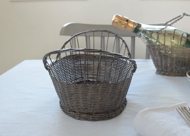 ワイヤーバスケット（2種類） | Antique & Brocante R.loger