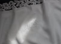 France Antique クッションカバー/MONOGRAM "M・B"
