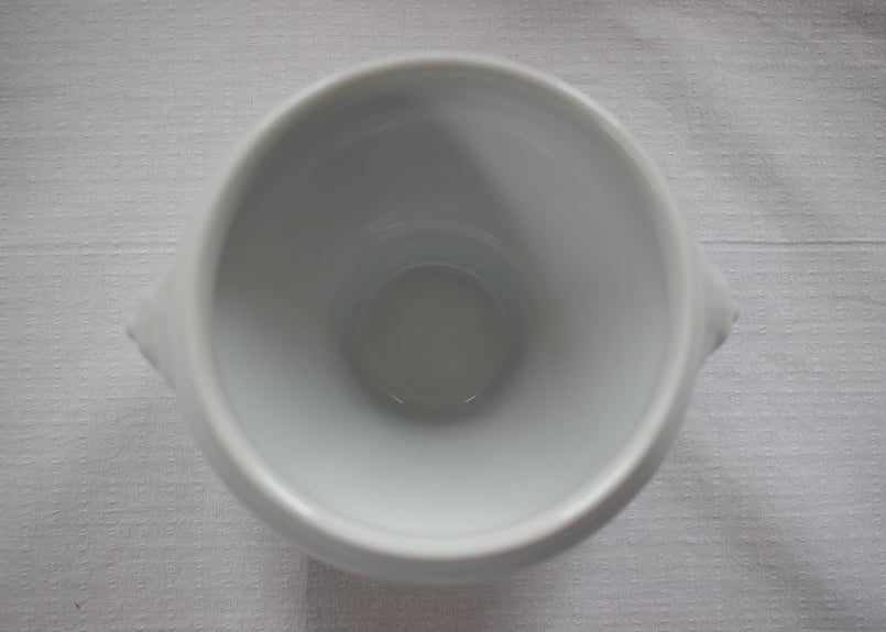 Tradition CNP France ペアのライオンヘッドスープボウル lion visa