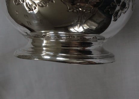 UK Silver Plated Antique Milk Jug ミルクジャグ