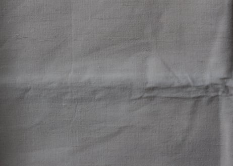 France Antique MONOGRAM“SD”赤花文字/モノグラム大判シーツ