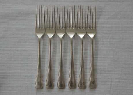 Mappin&Webb SILVER PLATE フォーク（数量6）