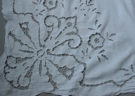 France Antique モノグラムシーツ/MONOGRAM “JC”