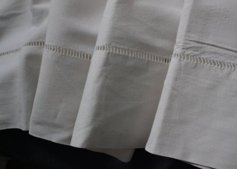 France Antique MONOGRAM /モノグラム大判シーツ【D】