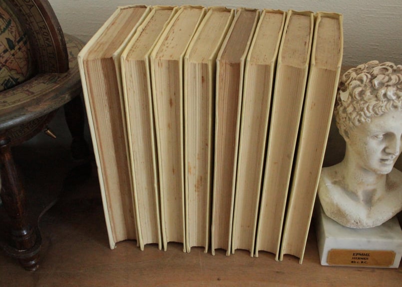 【ゴールド】フランスアンティークネルソン(NELSON)3冊本セット ゴールド】フランスアンティークネルソン(NELSON)3冊本セット