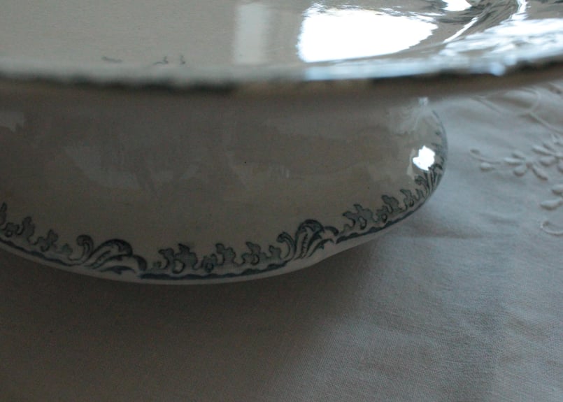 フランスアンティーク・ショワジールロワVILLARDコンポティエ・ケーキスタンド フランスアンティーク・ショワジールロワVILLARDコンポティエ・ケーキ