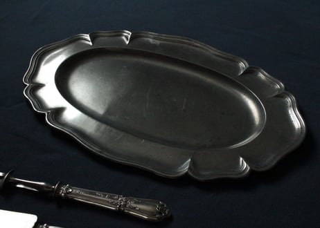 ピューター　エタン　オクトゴナルプレート ピューターPL0003-COL-003-L