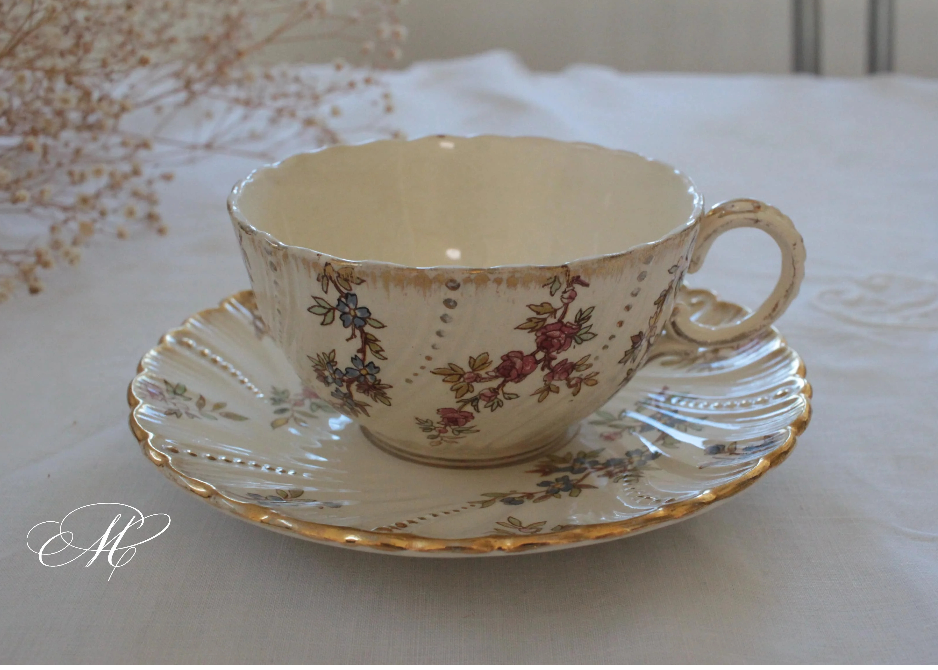 Sarreguemines【サルグミンヌ】C&S/Louis XV ルイ15世スタイル（数量2