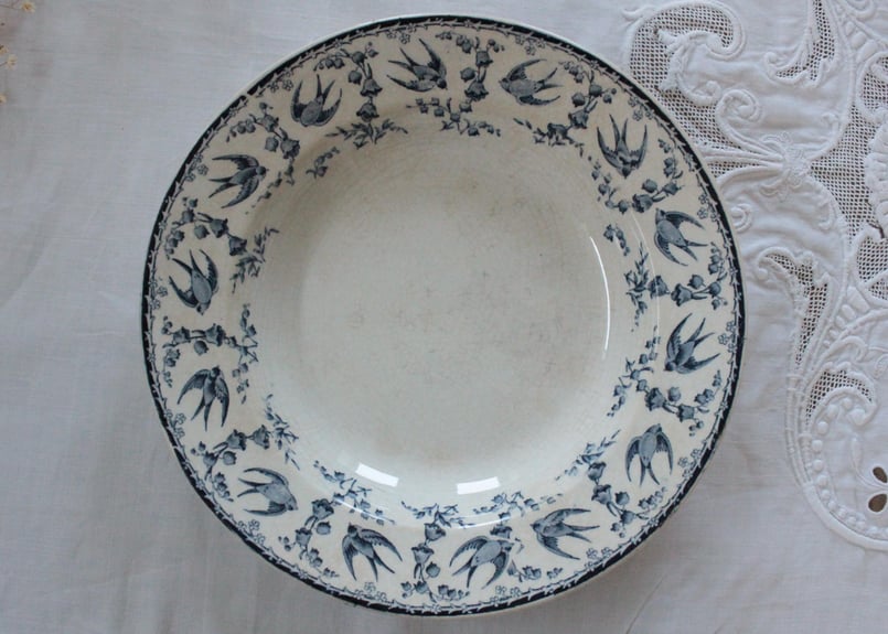 Sarreguemines【サルグミンヌ】ARUNDO・スーププレート | Antique &