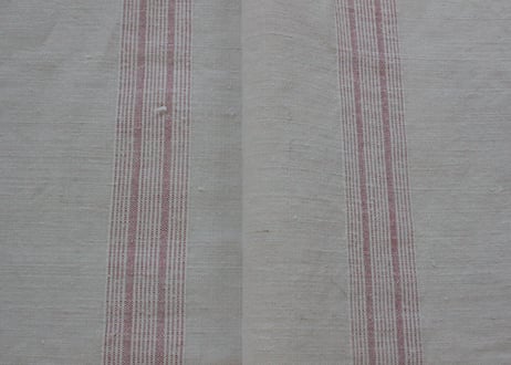 France Antique 赤ラインの大判シート/MONOGRAM "HF"