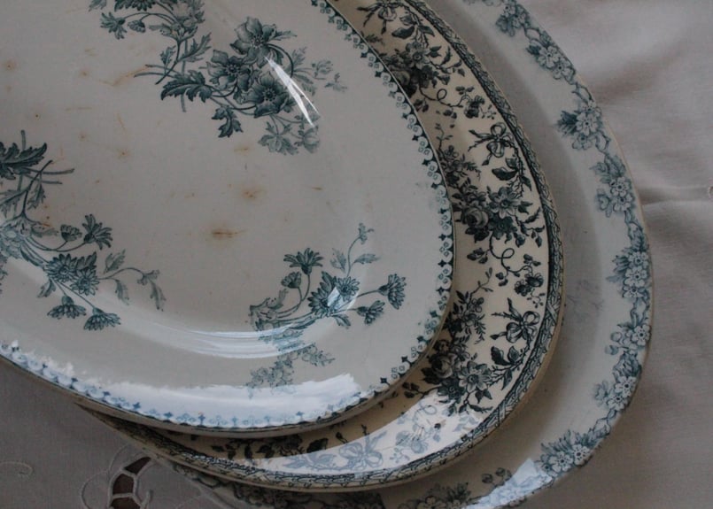 sarreguemines サルグミンヌ　プレート2枚セット✳︎ Sarreguemines サルグミンヌ「Cérès」ラムカン 【A】 | pétillante