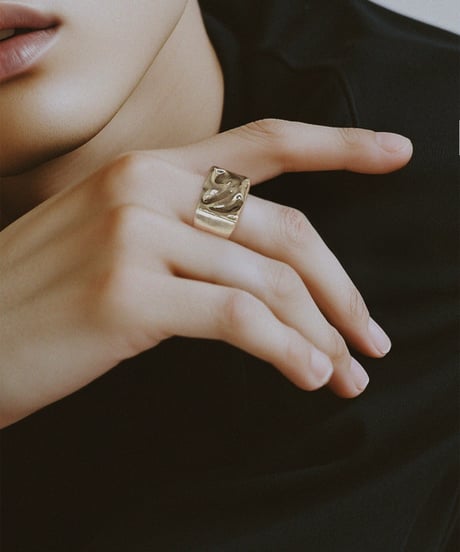 【予約販売】Liquid signet ring