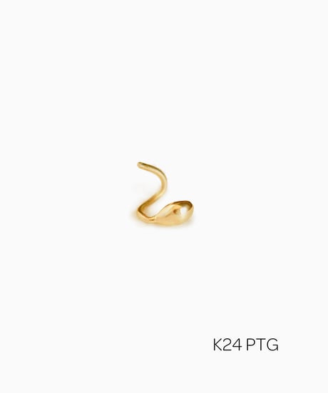 Drop pierced earring