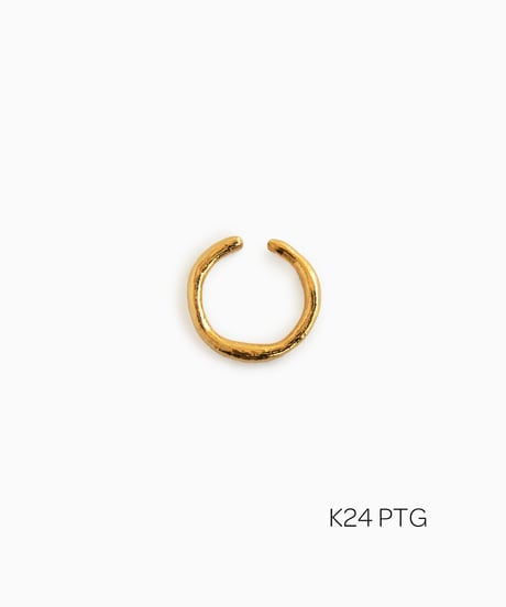 Liquid open pinkie ring