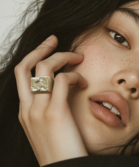 【予約販売】Liquid signet ring