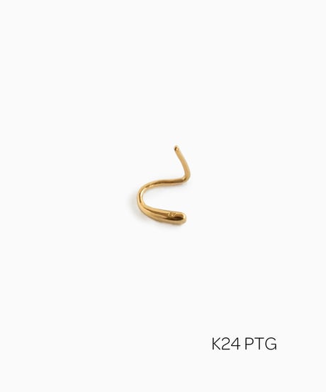 Twig pierced earring/6mm