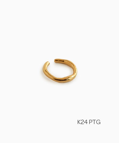 Liquid open pinkie ring