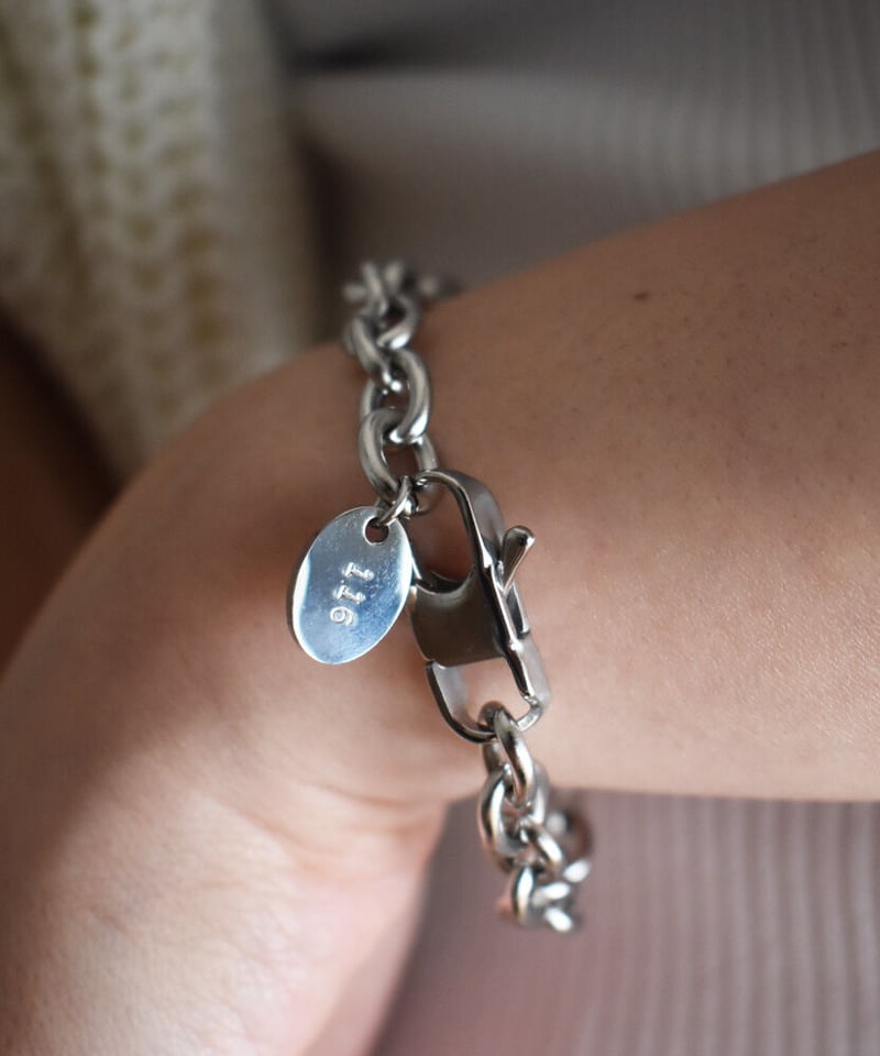 ORIEL CHAIN BRACELET | ORIEL チェーン ブレスレット-