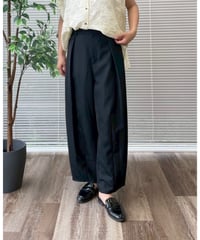 【CHIGNON】リネンライクコクーンパンツ　3862-337MK
